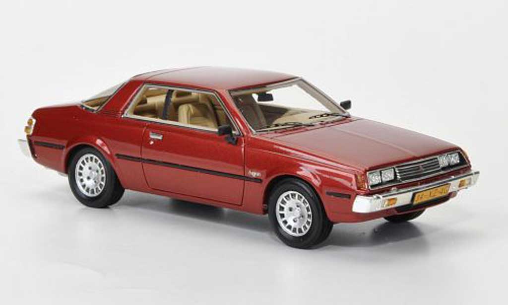 Mitsubishi Sapporo 1/43 Neo MkI Coupe rood 1982 modelauto