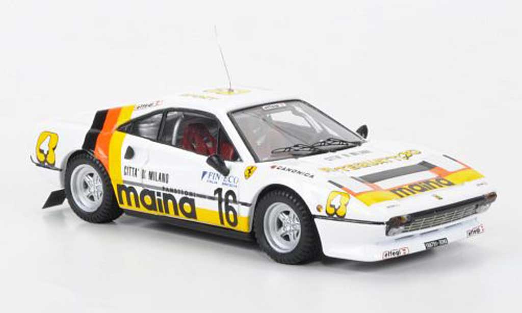 Ferrari 308 GTB 1/43 Best GTB No.16 Maina Rally dei Laghi 1984 modelauto