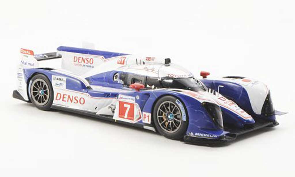 Toyota TS030 1/43 Spark Hybrid No.7 Racing 24h Le Mans 2012 N.Lapiere/K.Nakajima/A.Wurz modelauto