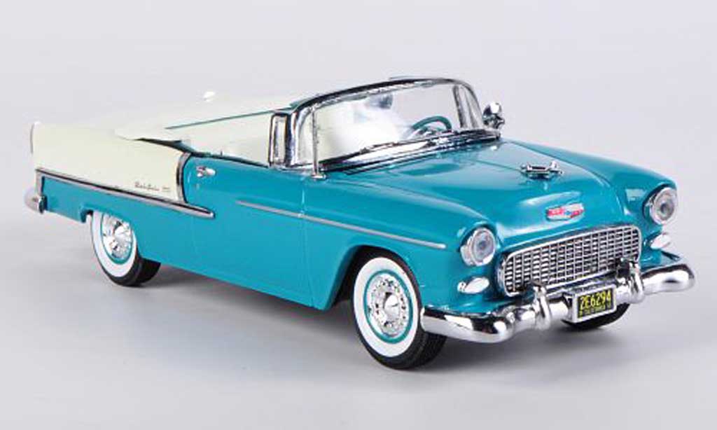 Chevrolet Bel Air 1955 1/43 Vitesse 1955 Cabriolet turkis modelauto