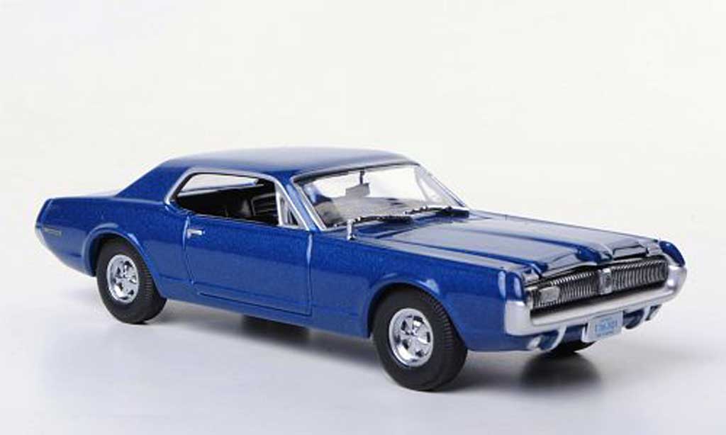 Mercury Cougar 1/43 Vitesse blauw 1967 modelauto