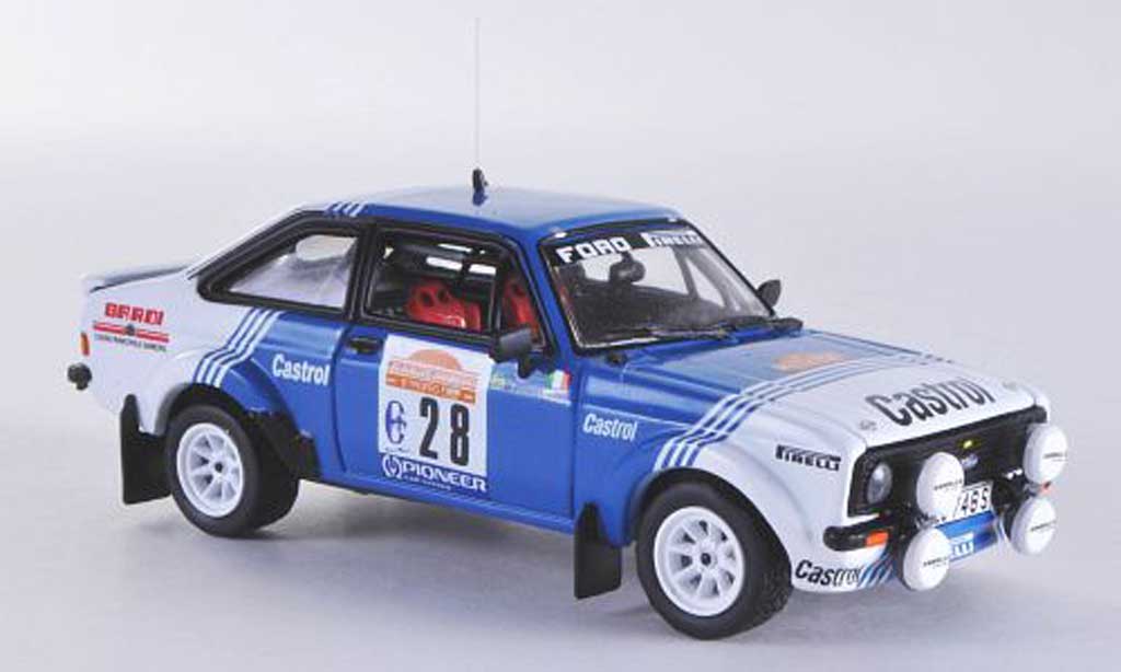 Ford Escort RS 1800 1/43 Vitesse RS 1800 MKII No.28 Castrol A.Presotto / M.Perissutti Rally Sanremo 1981 modelauto