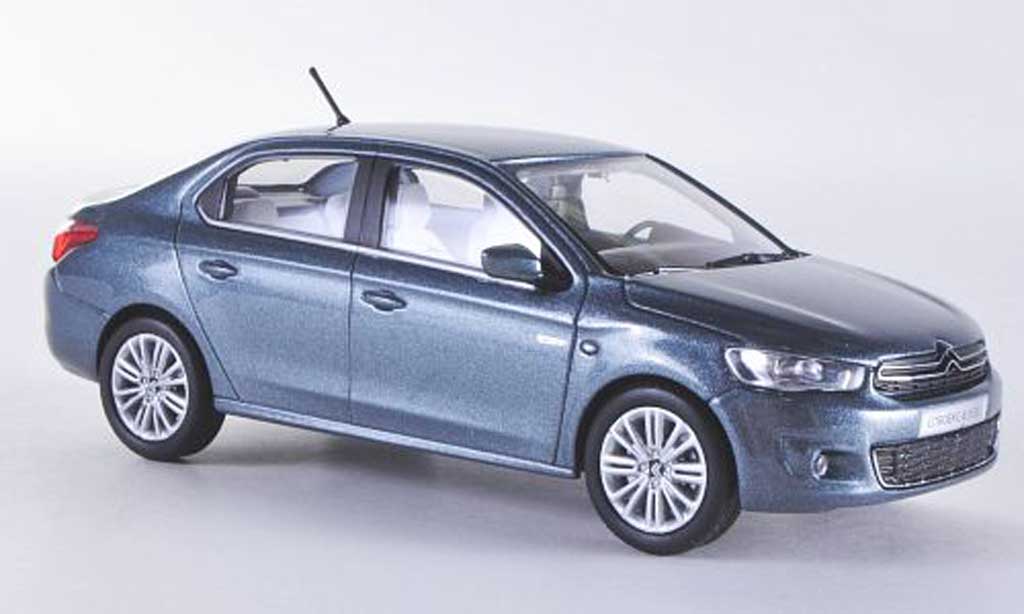 Citroen C Elysee 1/43 Norev Elysee grijs 2012 modelauto