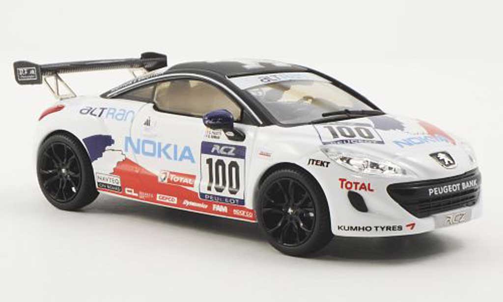 Peugeot RCZ 1/43 Norev No.100 J.Rueplin / P.Englert / S.Palette / O.Roman 24h Nurburgring 2012 modelauto