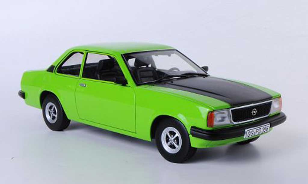 Opel Ascona B 1/18 Sun Star B SR grun/zwart modelauto