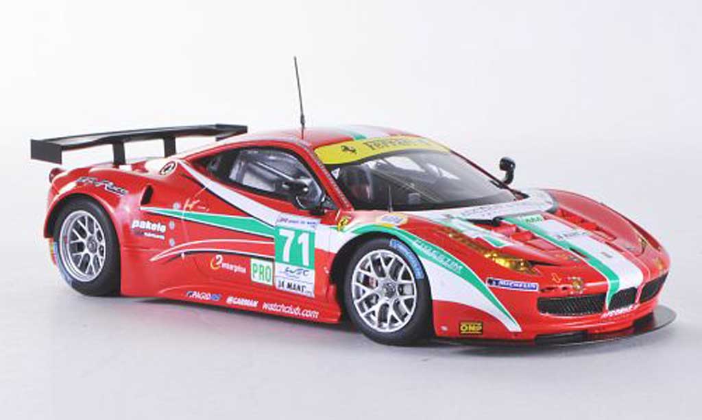 Ferrari 458 Italia GT2 1/43 Fujimi Italia GT2 No.71 AF Corse 24h Le Mans 2012 modelauto