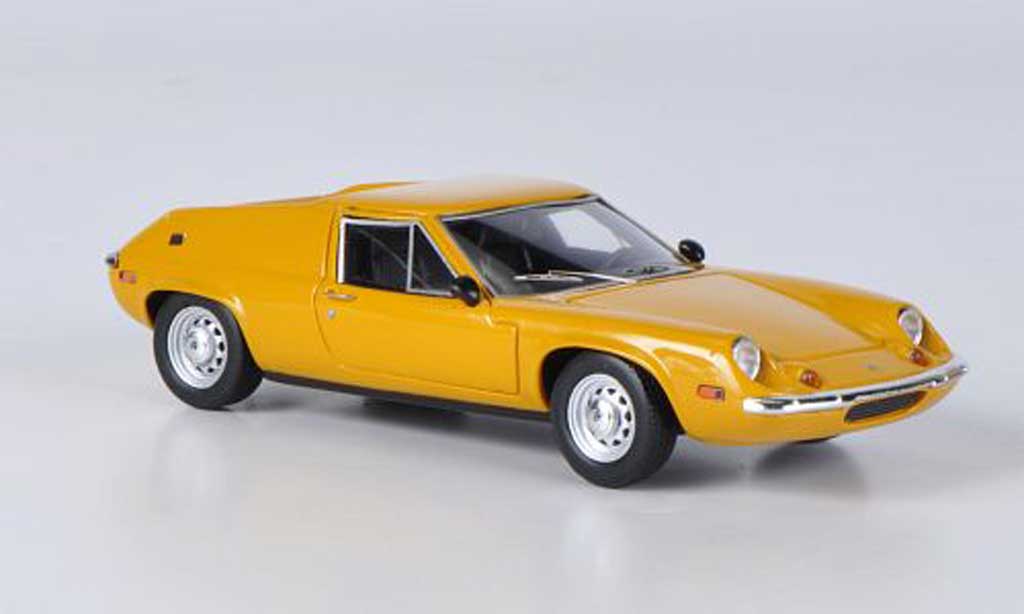 Lotus Europa 1/43 Ebbro S2 Type 65 geel 1969 modelauto