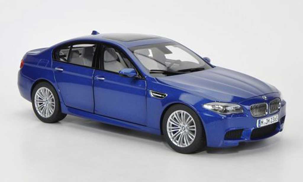 Bmw M5 F10 1/18 Paragon F10 blauw 2012 modelauto