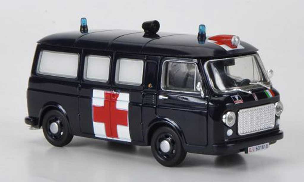 Fiat 238 1/43 Hachette Ambulancea 1969 modelauto