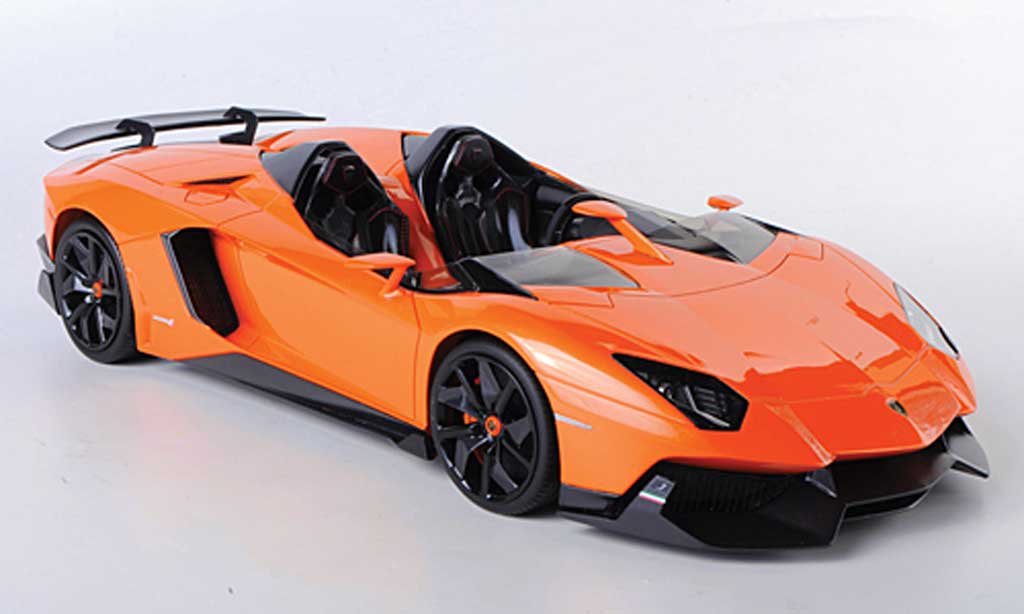 Lamborghini Aventador J 1/18 MR Collection J oranje 2012 modelauto