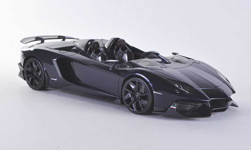 Lamborghini Aventador J 1/18 MR Collection J blauw 2012 modelauto