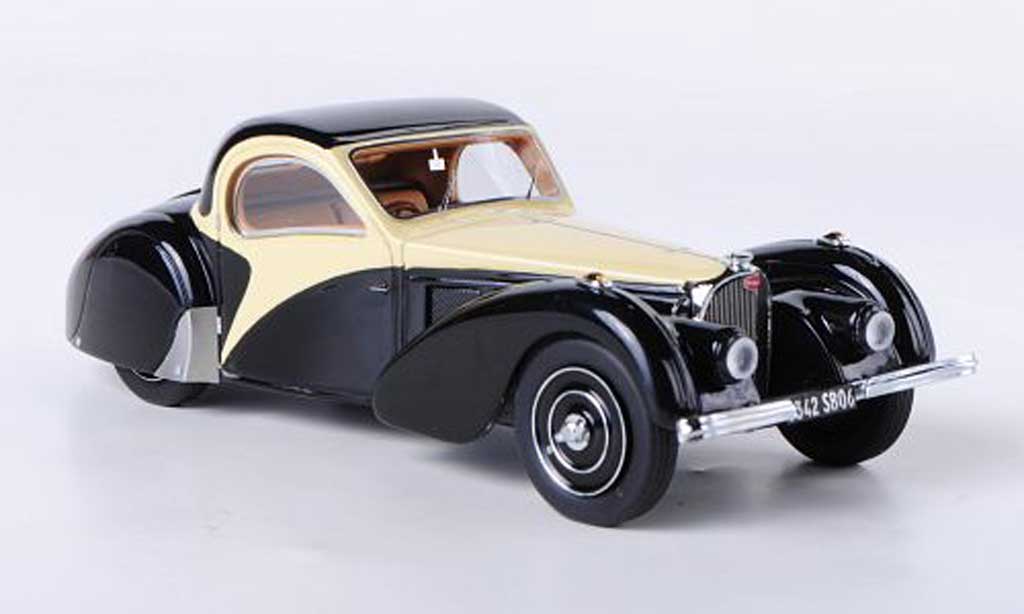 Bugatti 57 S 1/43 Look Smart S zwart/beige 1937 modelauto