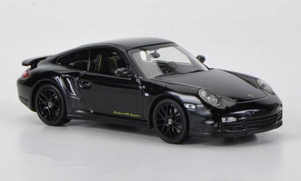 Porsche 997 Turbo S 1/43 Minichamps Turbo S ''Edition 918 Spyder'' zwart modelauto