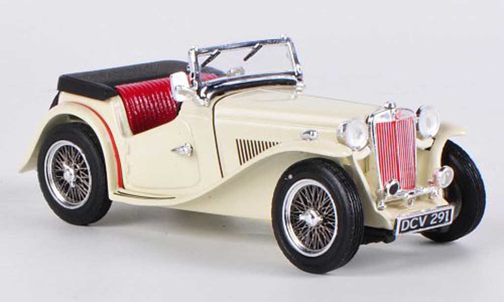 MG TC 1/43 Vitesse offen cream 1945 modelauto