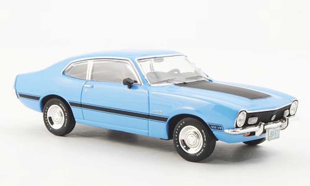 Ford Maverick 1/43 Premium X GT blauw 1974 modelauto