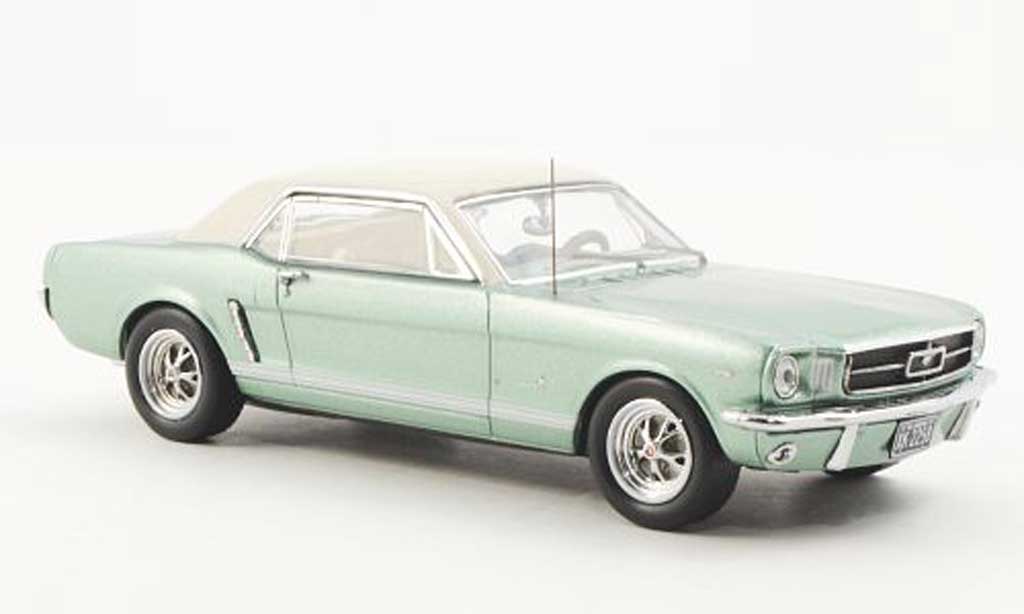 Ford Mustang 1965 1/43 Premium X 1965 grun modelauto