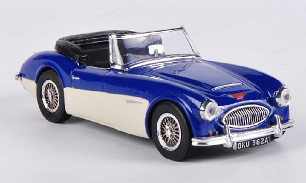Austin Healey 3000 1/43 Vitesse offen Ozean blauw/ivory modelauto