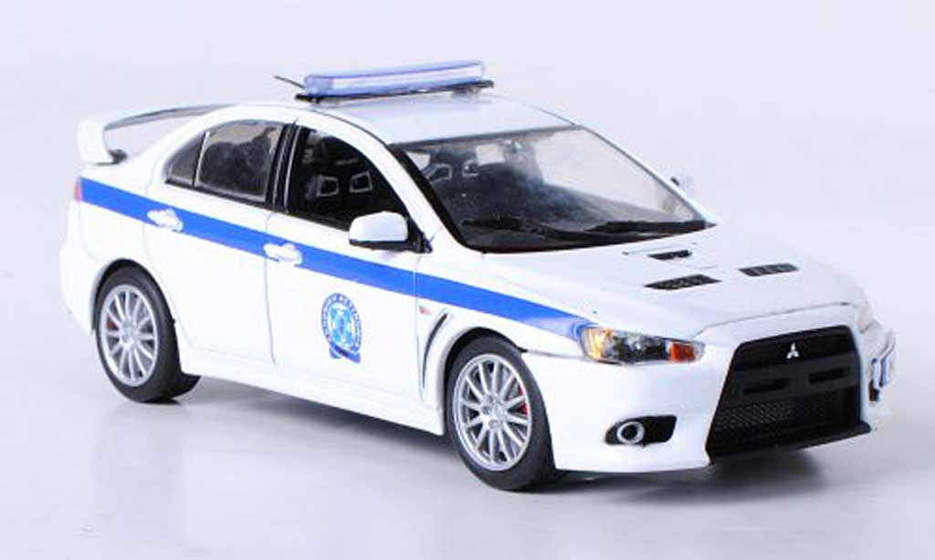 Mitsubishi Lancer Evolution X 1/43 Vitesse Evolution X Politie Griechenland modelauto