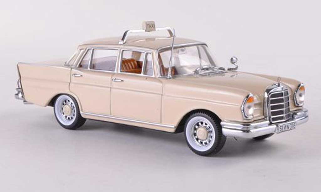 Mercedes 220 SE 1/43 Vitesse SE (W111) Taxi Berlin beige 1959 modelauto