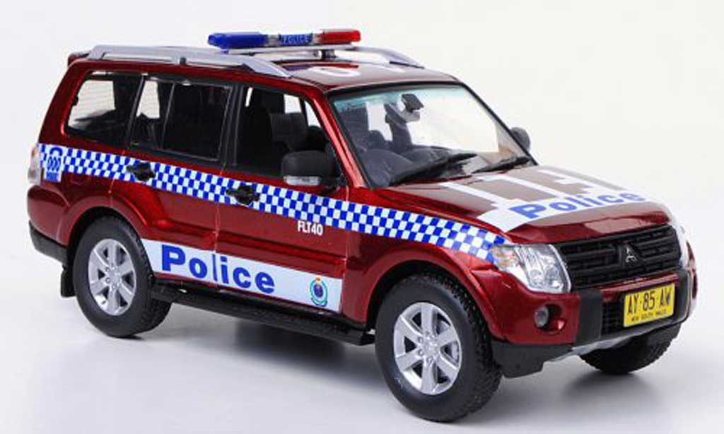 Mitsubishi Pajero 1/43 Vitesse Politie Politie Australien modelauto