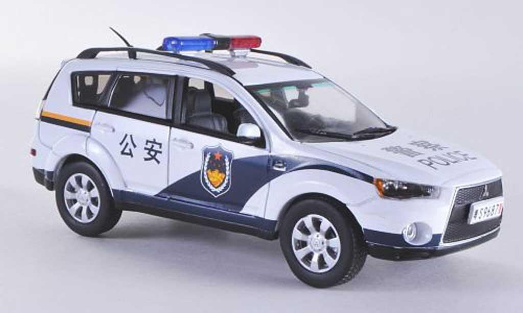 Mitsubishi Outlander 1/43 Vitesse Politie Politie China modelauto