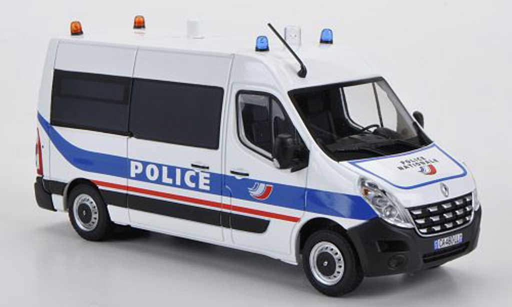 Renault Master 1/43 Eligor Politie Nationale 2010 modelauto
