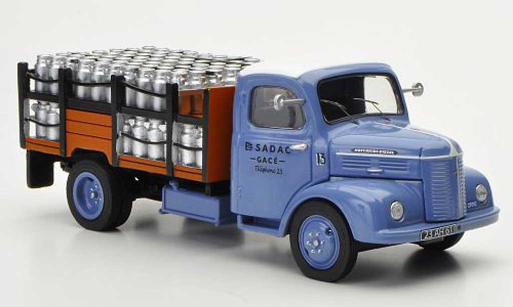 Hotchkiss PL 50 1/43 Eligor Pritsche SADAC mit Milchkannen als Ladegut modelauto