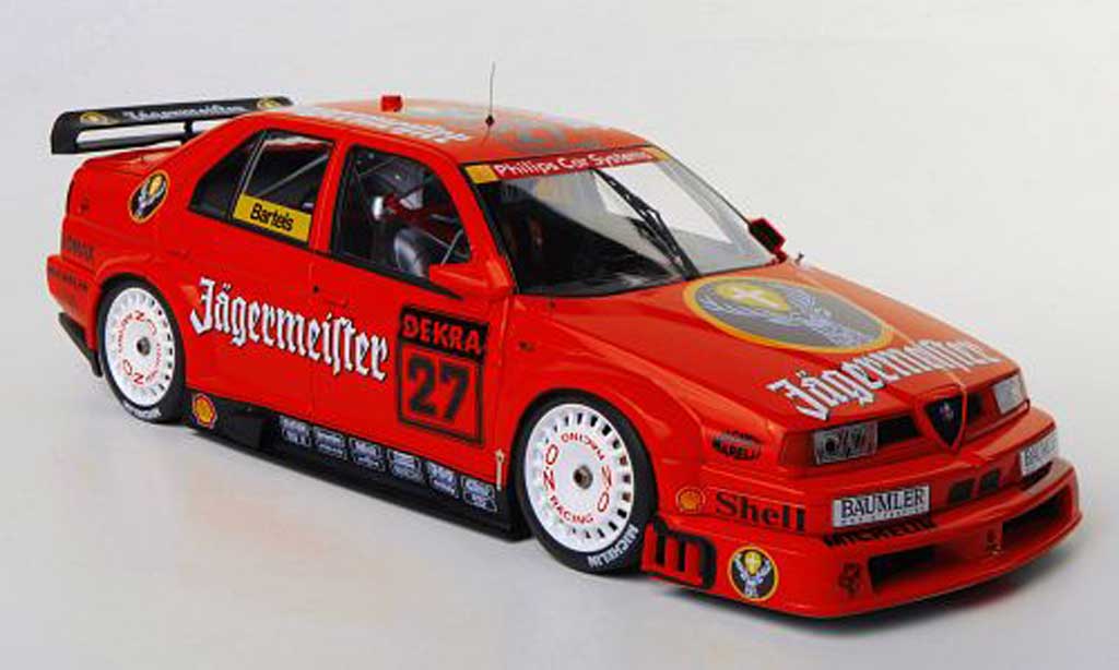 Alfa Romeo 155 1/18 HPI V6 TI No.27 Jagermeister M.Bartels DTM 1994 modelauto