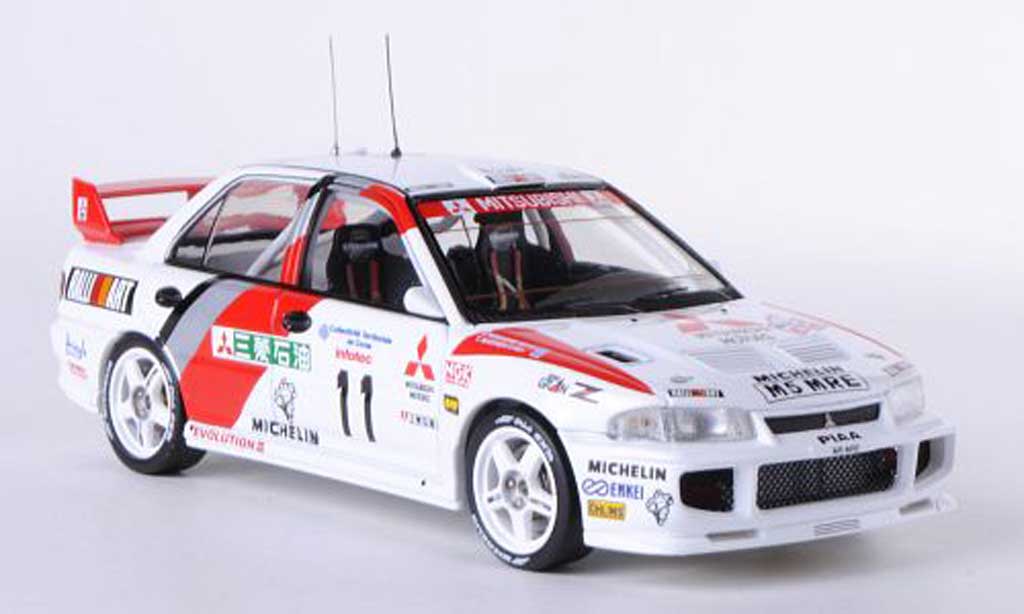 Mitsubishi Lancer Evolution III 1/43 HPI Evolution III No.11 RalliArt T.Mekinen / S.Harjanne Tour de Corse 1995 modelauto