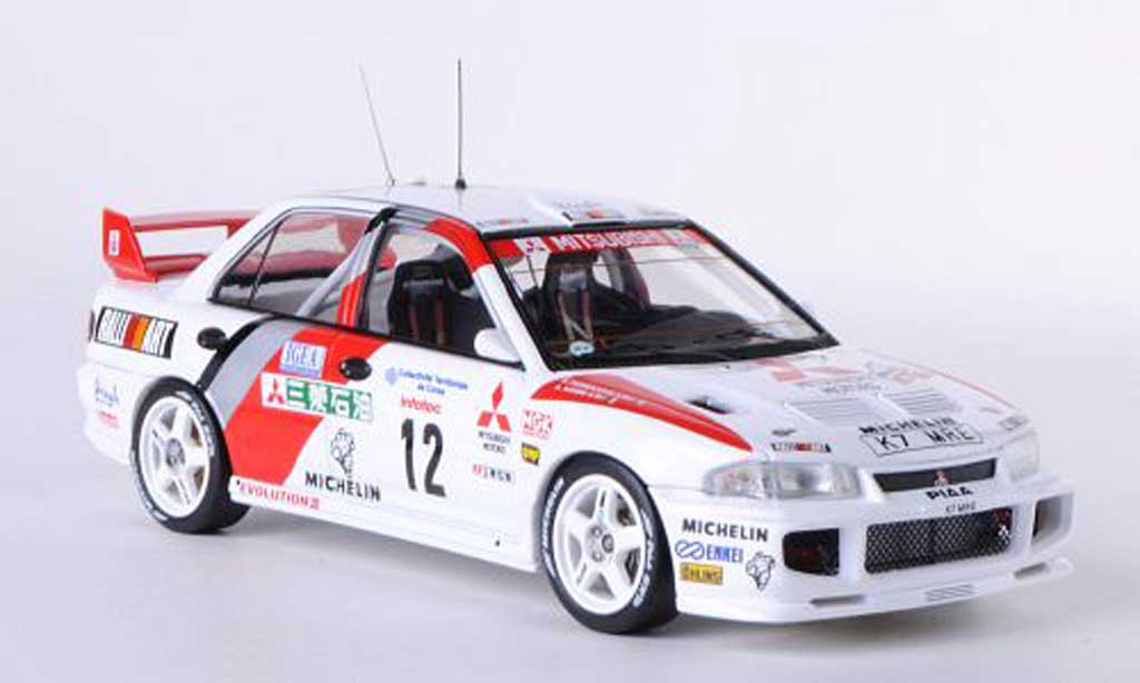 Mitsubishi Lancer Evolution III 1/43 HPI Evolution III No.12 RalliArt A.Aghini / S.Farnocchia Tour de Corse 1995 modelauto