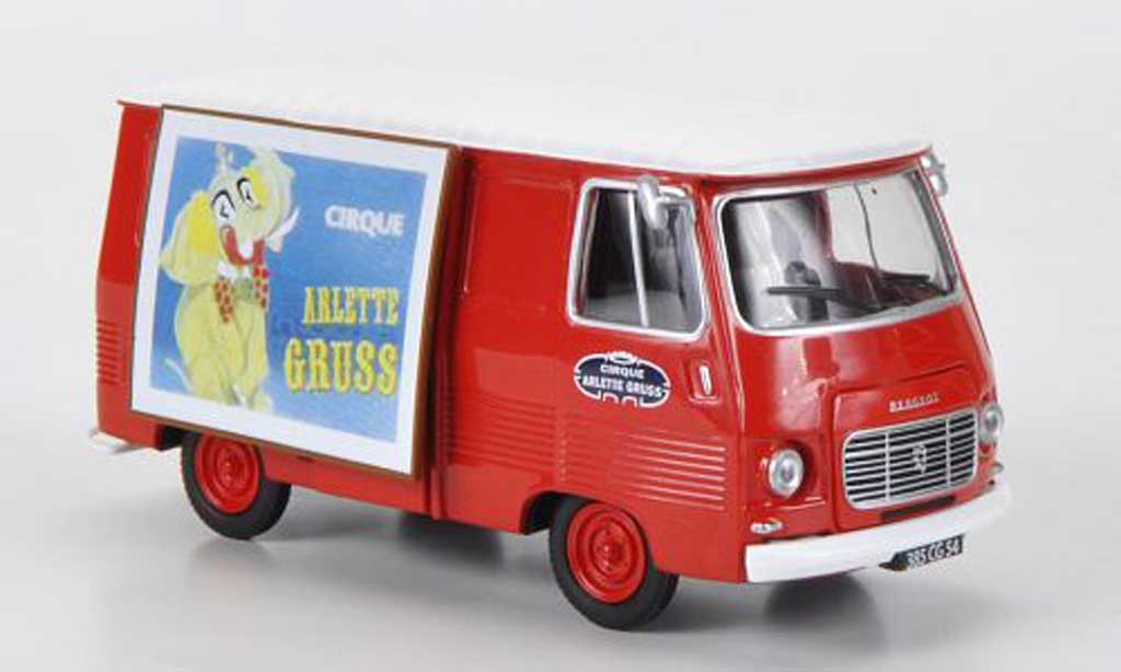Peugeot J7 1/43 Eligor Zirkus Arlette Gruss modelauto