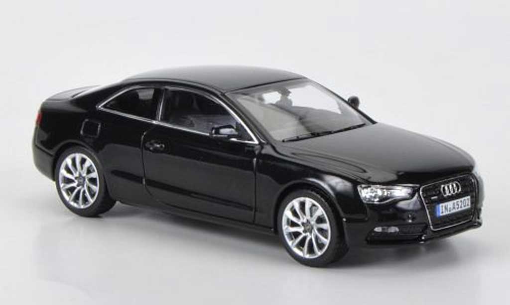 Audi A5 1/43 Norev Coupe zwart 2011 modelauto