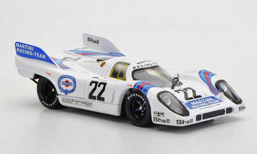 Porsche 917 1971 1/43 Brumm 1971 No.22 Martini Racing Team Marko / Van Lennep 24h Le Mans modelauto