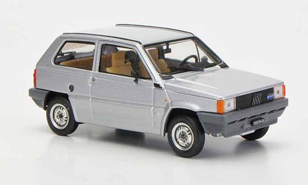 Fiat Panda 1/43 Brumm 30S grijsgrijs 1982 modelauto