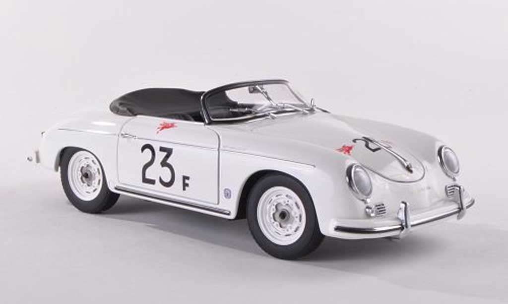Porsche 356 1955 1/43 Autoart 1955 Speedster No.23F James Dean wit modelauto