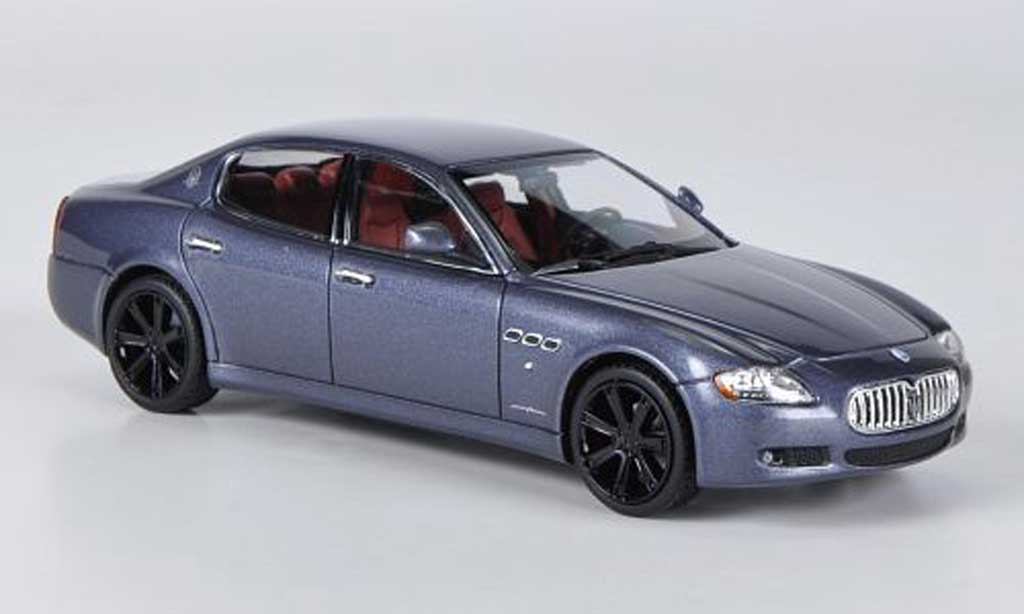 Maserati Quattroporte 1/43 Minichamps Sport S grijs 2009 modelauto