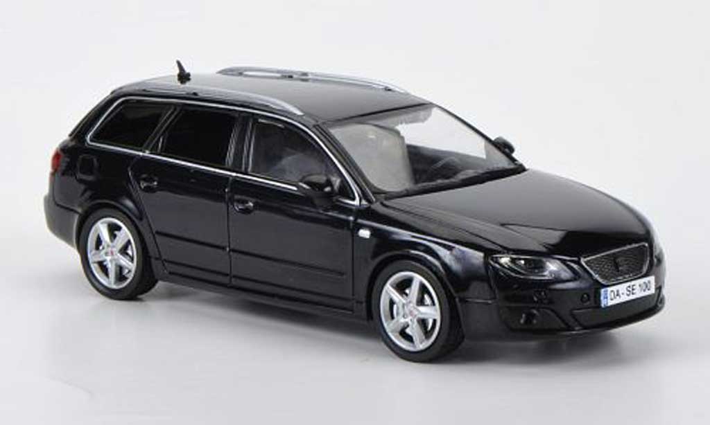 Seat Exeo 1/43 Hachette ST zwart modelauto