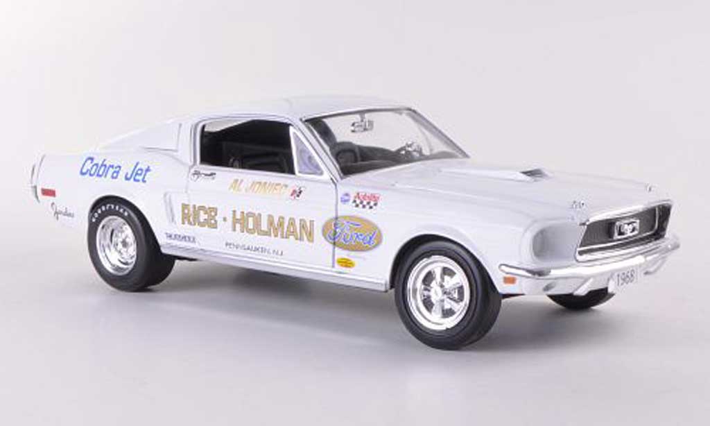 Ford Mustang 1968 1/18 Ertl 1968 S/S Cobra Jet A.Joniec 1968 modelauto