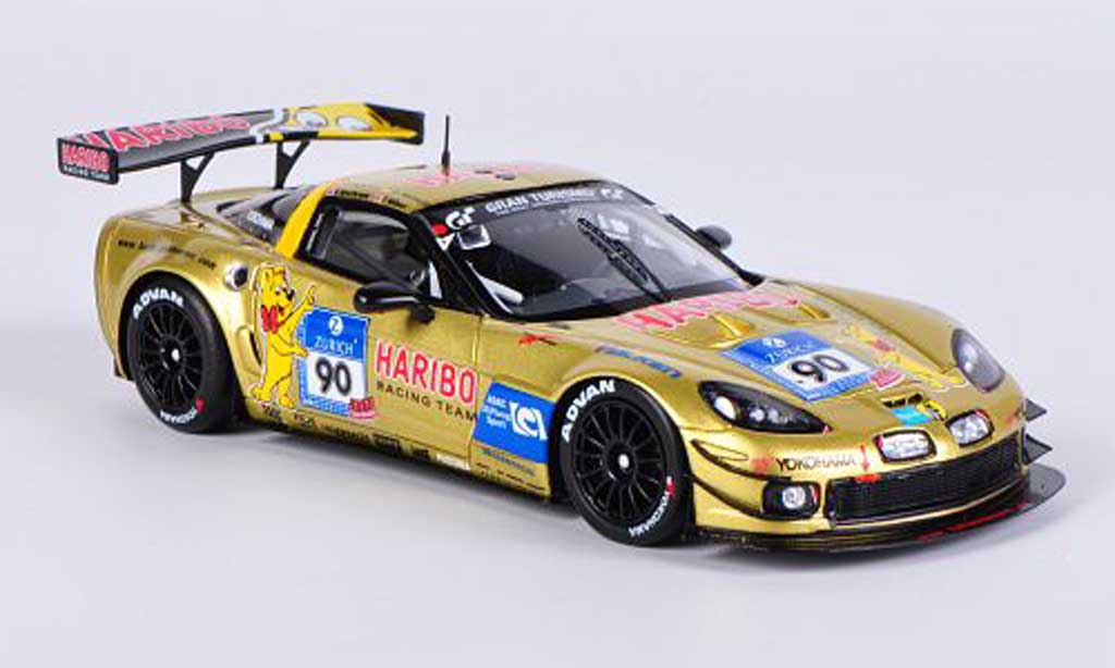 Chevrolet Corvette C6 1/43 Spark C6 No.90 Haribo Racing Team 24h Nurburgring 2012 J.Magnussen / R.Westbrook / T.Milner / D.Keilwitz modelauto