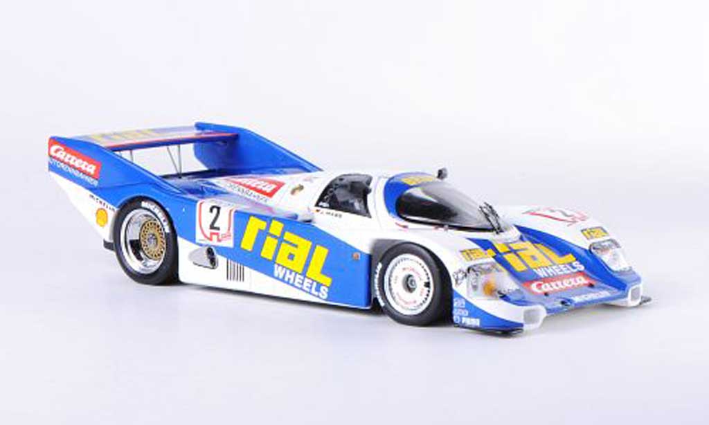 Porsche 962 1987 1/43 Spark 1987 C No.2 Rial/Carrera J.Mass Nurburgring modelauto