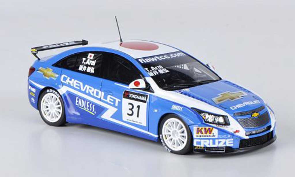 Chevrolet Cruze 2011 1/43 Spark 2011 1.6T No.31 T.Arai WTCC Japan modelauto