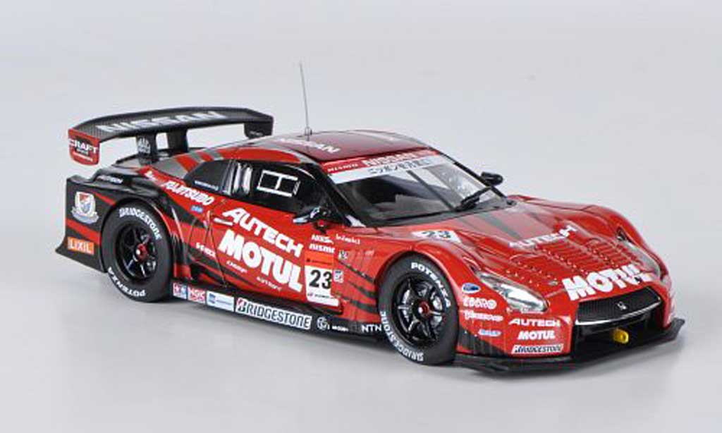 Nissan Skyline 1/43 Ebbro GT-R Motul Autech No.23 S.Motoyama / M.Krumm Super GT500 2012 modelauto