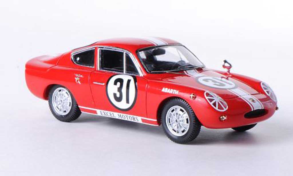 Abarth 1000 Bialbero 1/43 Ebbro Bialbero No.31 Funabashi CCC Race 1965 modelauto