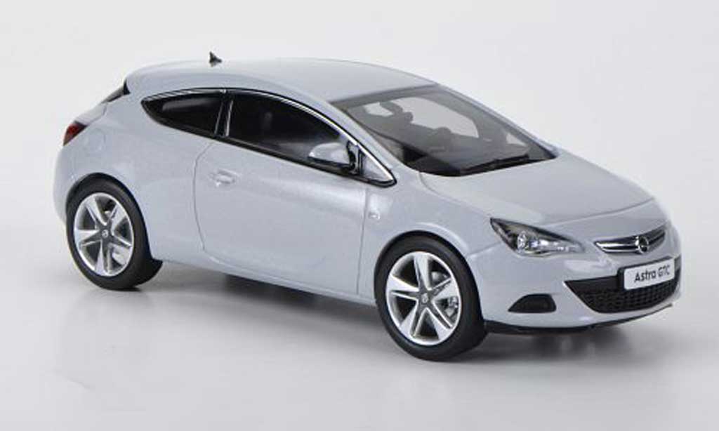 Opel Astra 1/43 MotorArt J GTC grijs 2012 modelauto