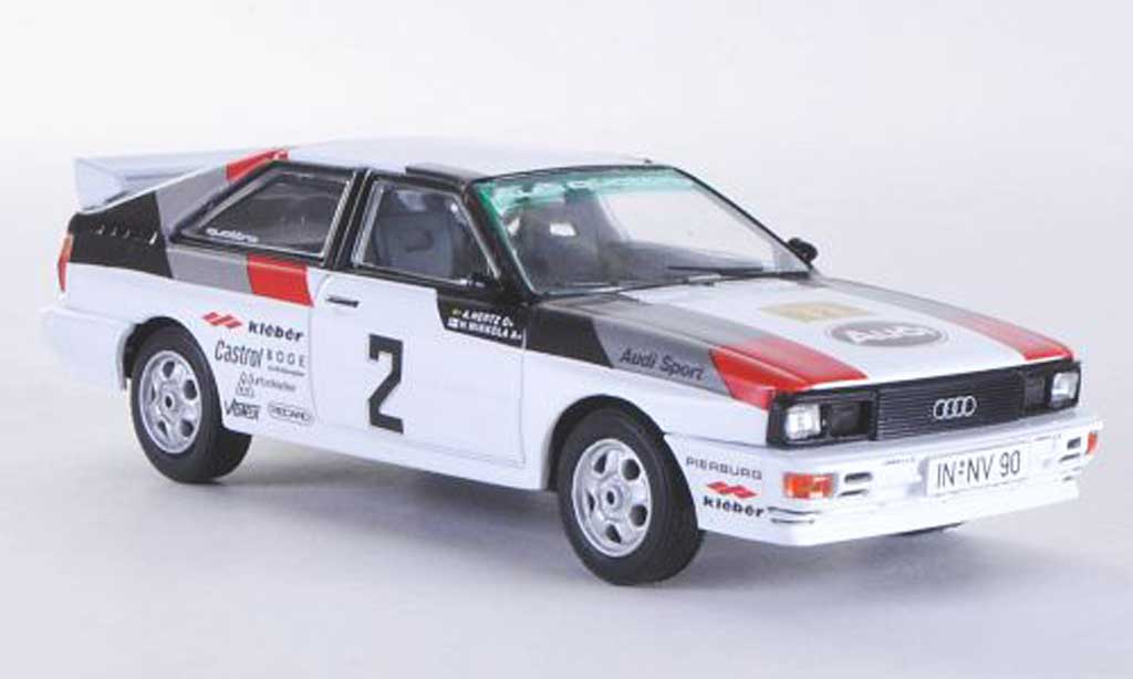 Audi Quattro 1/43 Vanguards No.2 H.Mikkola / A.Hertz Rally Schweden 1981 modelauto