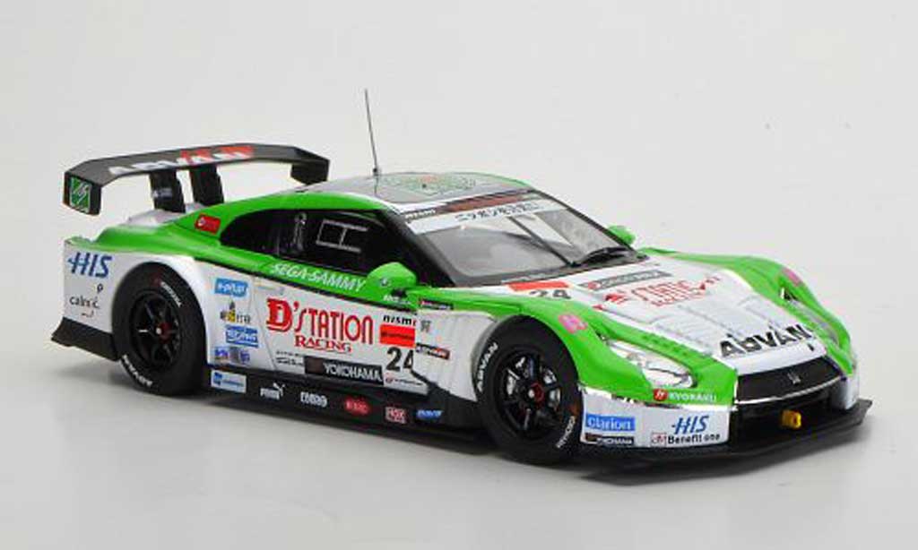 Nissan Skyline R35 1/43 Ebbro R35 GT-R No.24 D'station Advan Super GT500 2012 modelauto