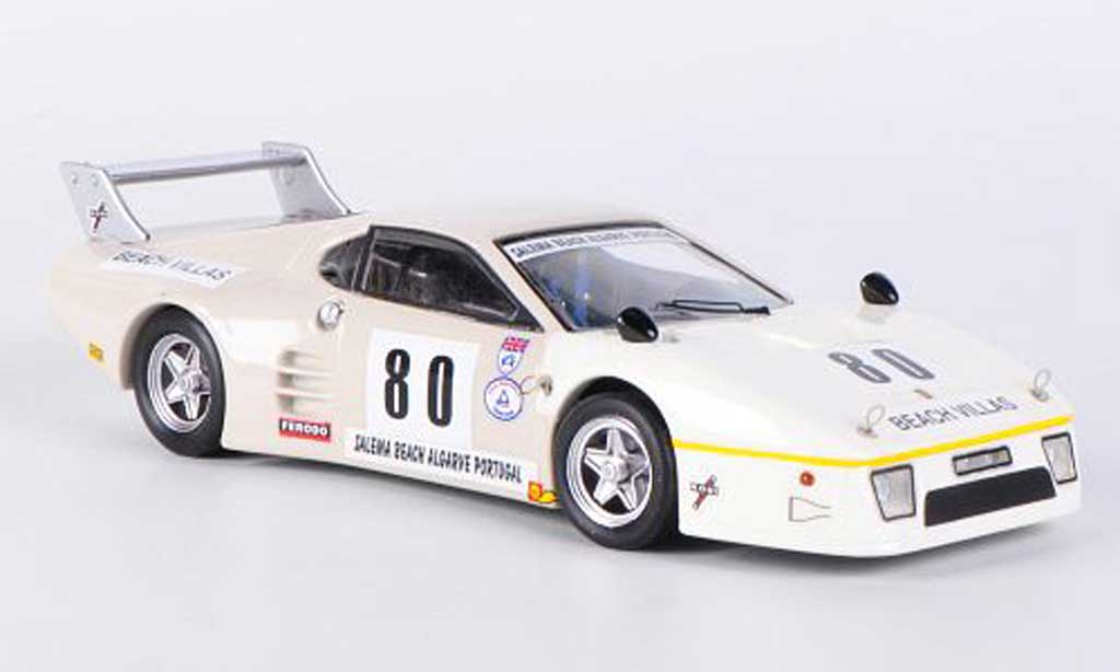 Ferrari 512 BB LM 1/43 Best BB LM No.80 Phillips / Earle / Jones Silverstone 1982 modelauto