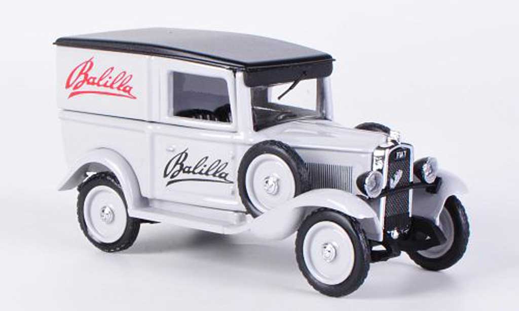 Fiat Balilla 1935 1/43 Rio 1935 Kasten Werbefahrzeug mit Plakatwand und Figur 1935 modelauto