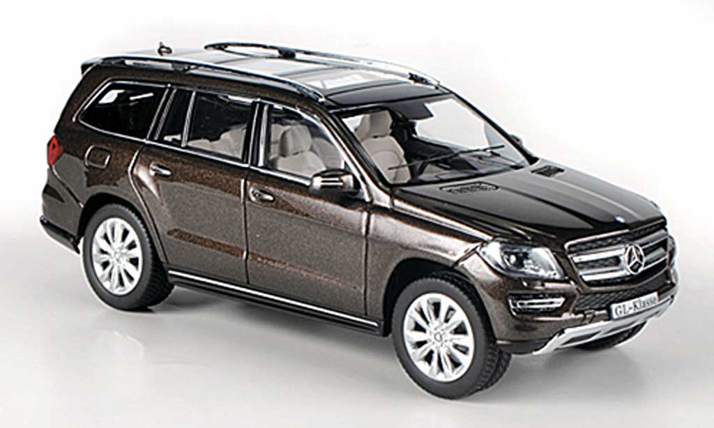 Mercedes Classe GLK 1/43 Norev (X166) bruin 2012 modelauto