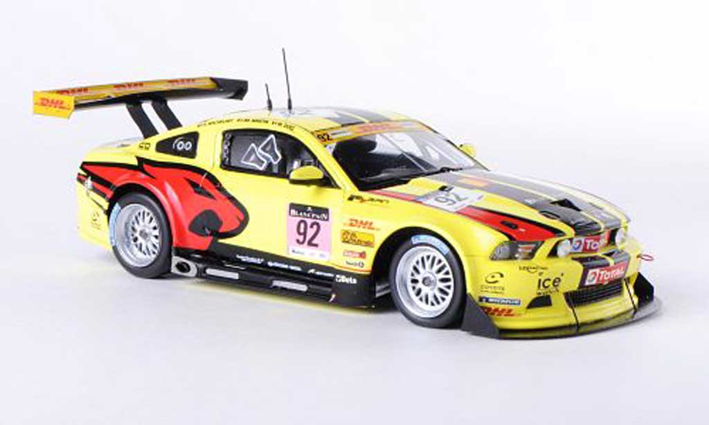 Ford Mustang FR500 1/43 Spark FR500 No.92 M.Duez/J.M.Martin/E.Bachelart 24h Spa 2011 modelauto